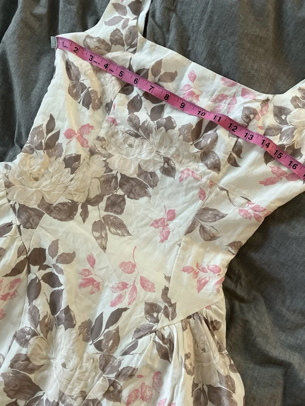 Adorable Fore coquette drop waist babydoll mini dress - Picture 7 of 8